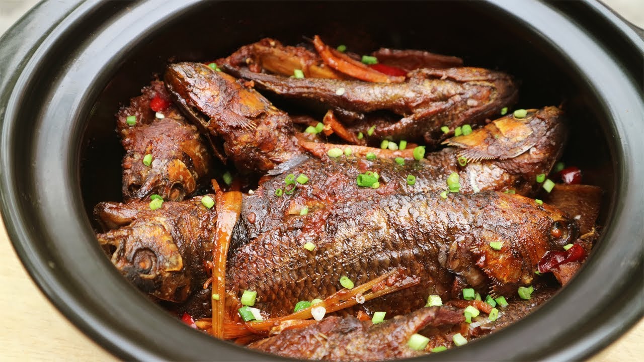 cá rô đồng kho