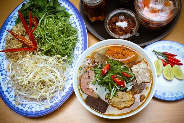 Gia vị nấu bún bò Huế làm nên đặc trưng của món ăn Huế Gia vị nấu bún bò Huế làm nên đặc trưng của món ăn Huế