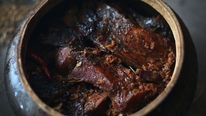 Giới thiệu đặc sản loại niêu cá kho làng Vũ Đại