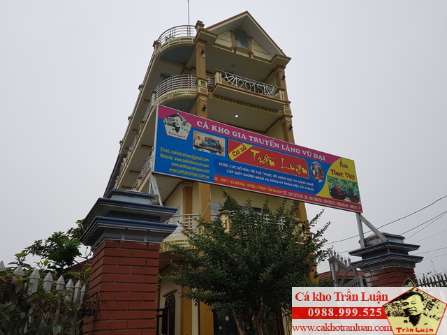 Đặt mua cá kho làng Vũ Đại chính hãng Trần Luận
