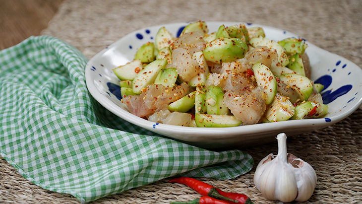 gan bo chu y cha ngot